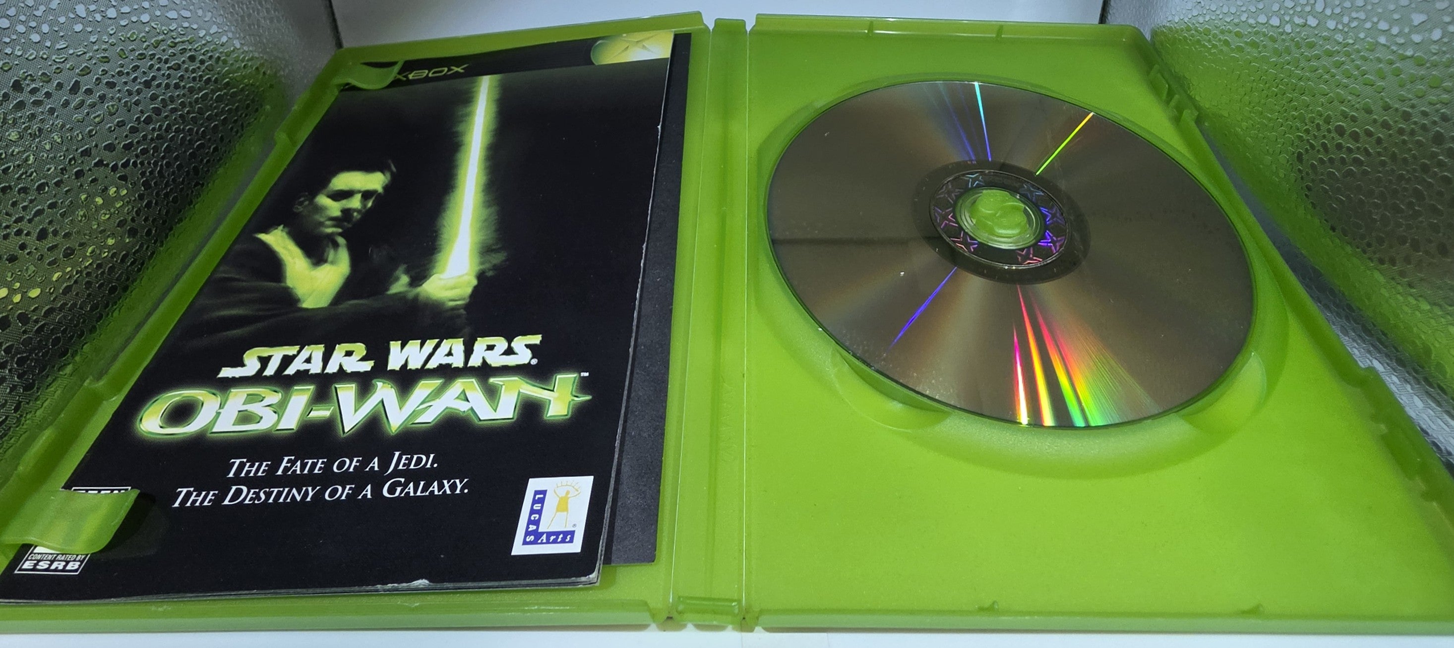 Star Wars Obi-Wan Xbox CIB Complete Case Manual Disc