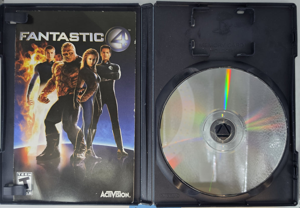 Fantastic 4 PS2 CIB Marvel Superhero Action Game Complete