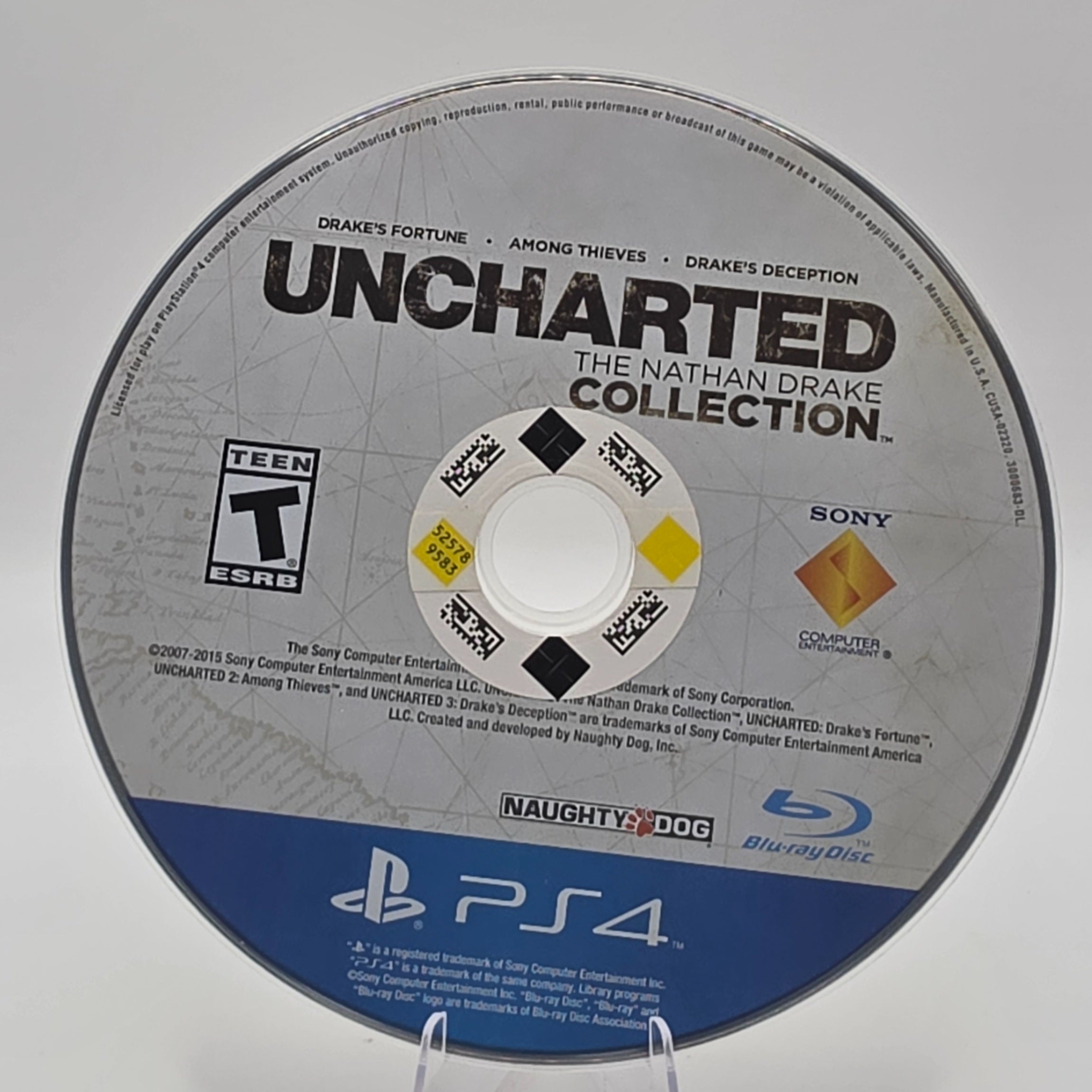 Uncharted The Nathan Drake Collection PS4 Disc Only