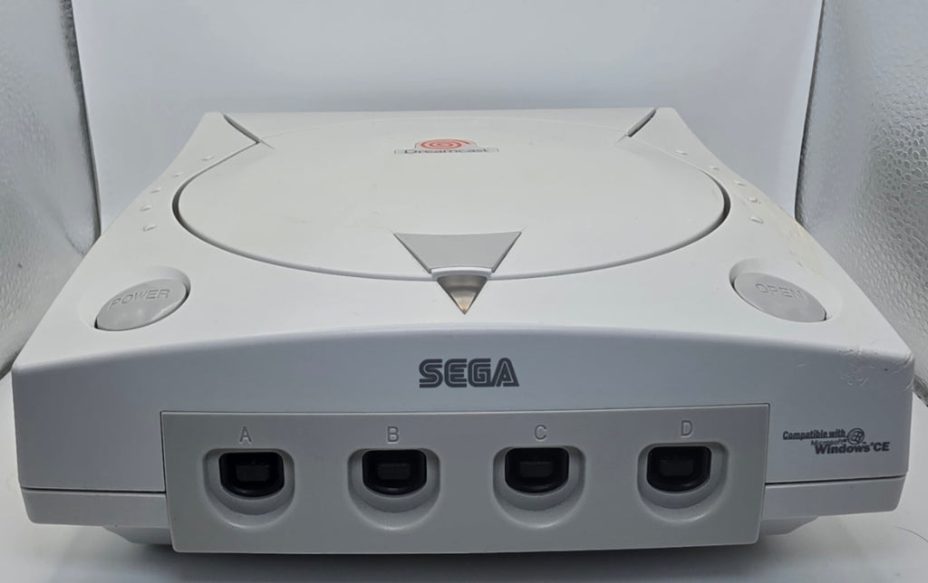 Sega Dreamcast Console with Controller and AV/Power Cables Tested Working Sega D