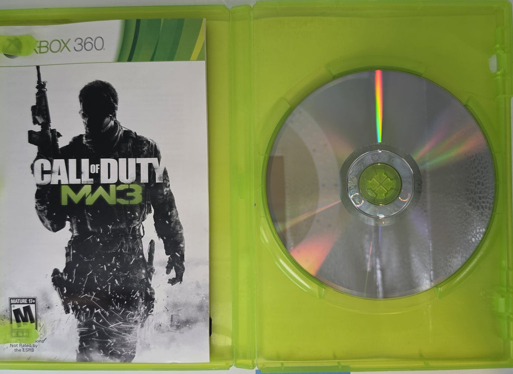 Call of Duty MW3 Xbox 360 CIB Complete Case Manual Disc