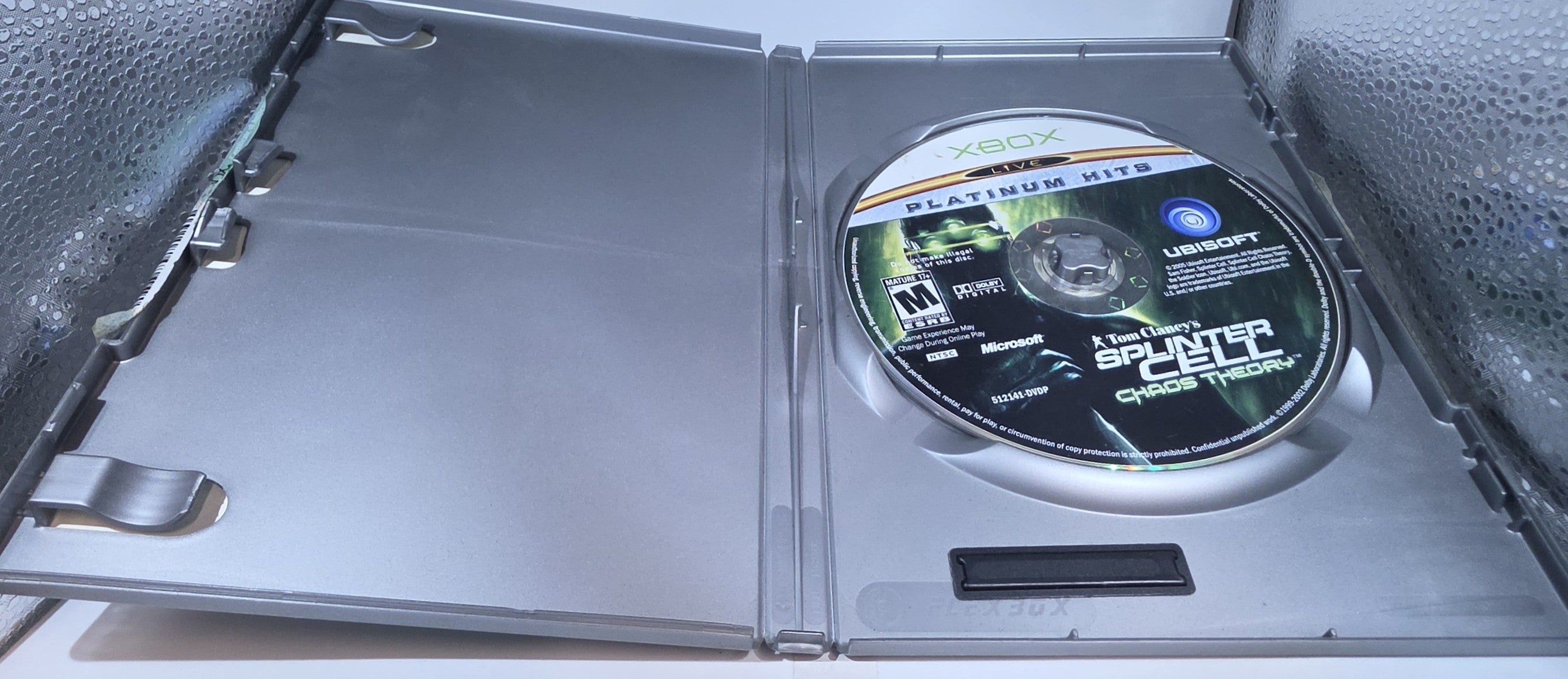Tom Clancy's Splinter Cell Chaos Theory Xbox Box + Game