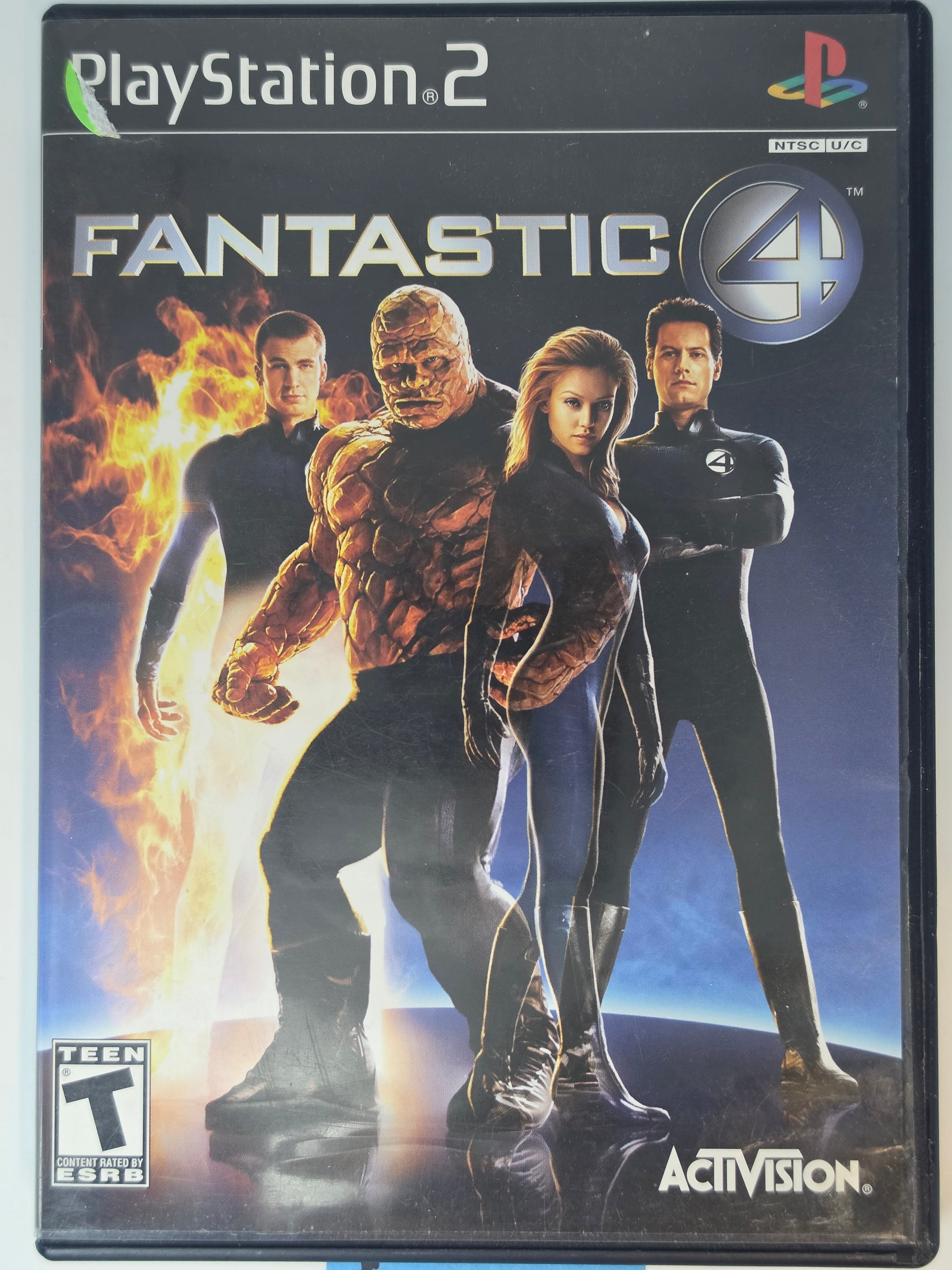 Fantastic 4 PS2 CIB Marvel Superhero Action Game Complete