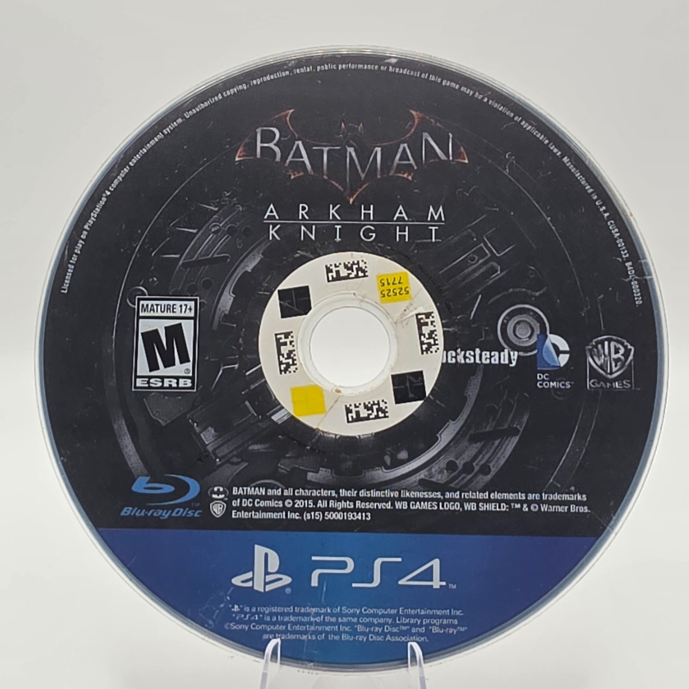 Batman Arkham Knight PS4 Disc Only Action Adventure Game