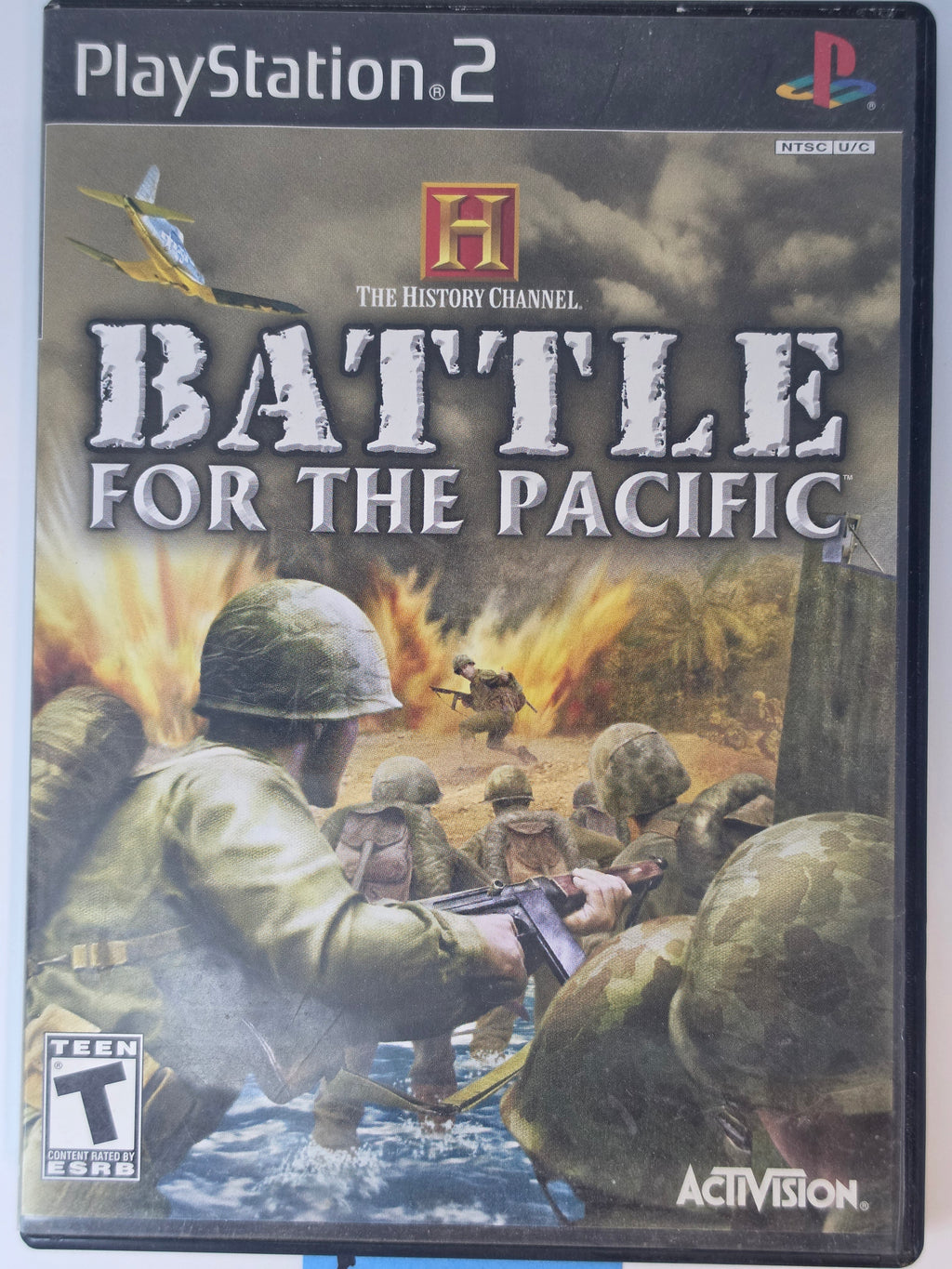 Battle for the Pacific PS2 CIB WWII Shooter Activision Complete