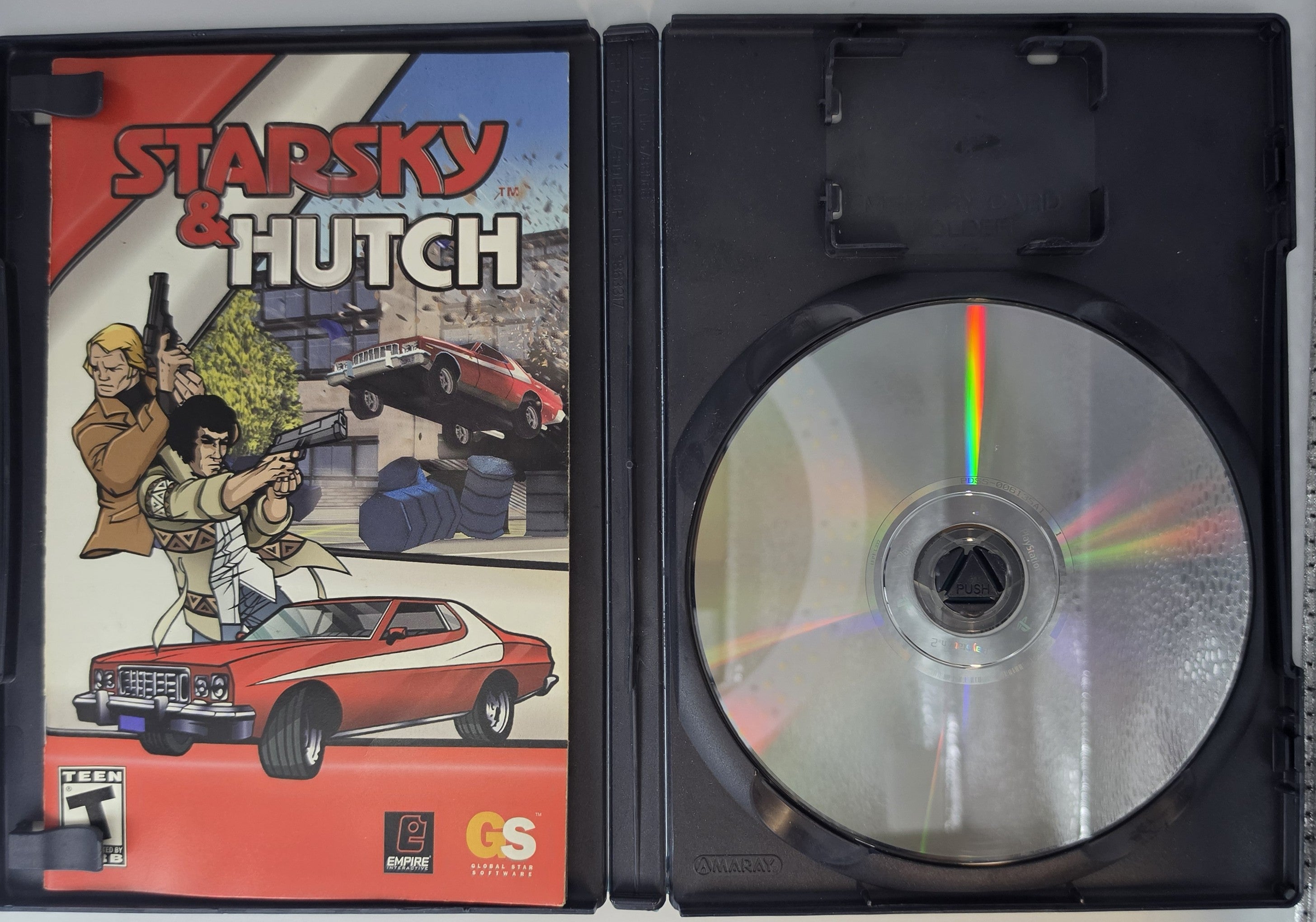 Starsky & Hutch PlayStation 2 CIB Complete Case Manual Disc