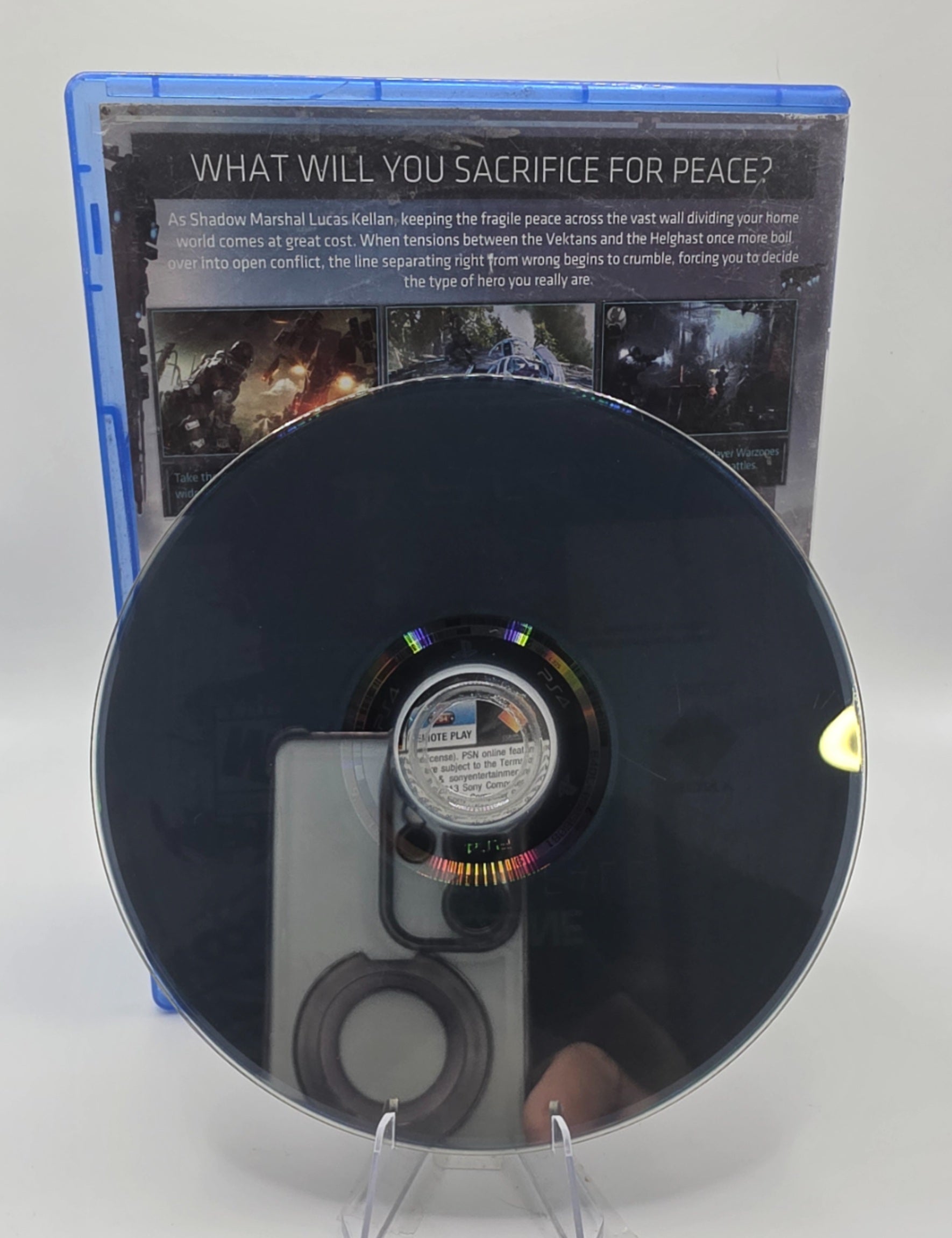 Killzone Shadow Fall PS4 Case and Disc Bargain Bin