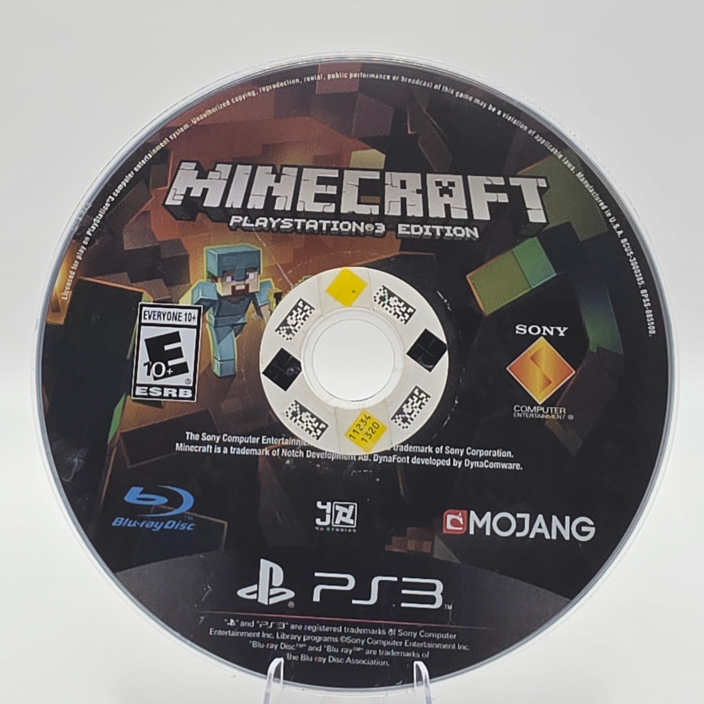 Minecraft PlayStation 3 Edition PS3 Disc Only