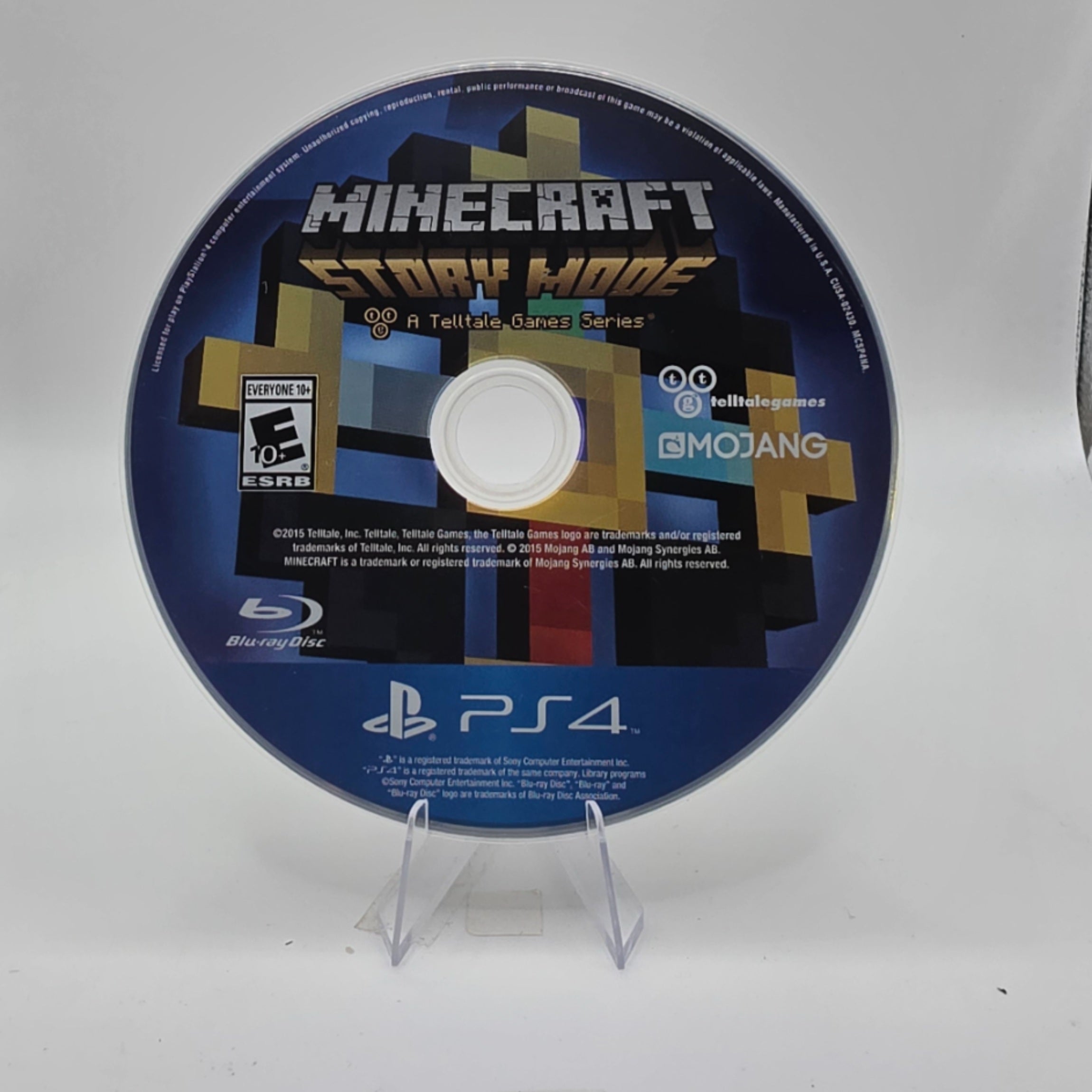 Minecraft Story Mode PS4 Disc Only Telltale Games