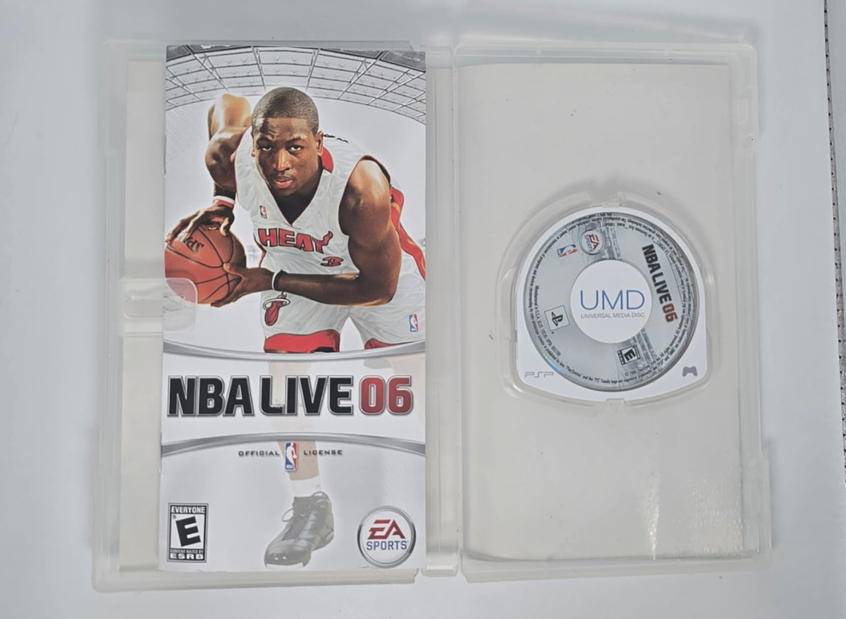 NBA Live 06 PlayStation Portable CIB Tested Working