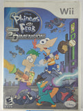 Phineas and Ferb Across the 2nd Dimension Wii Box+Game