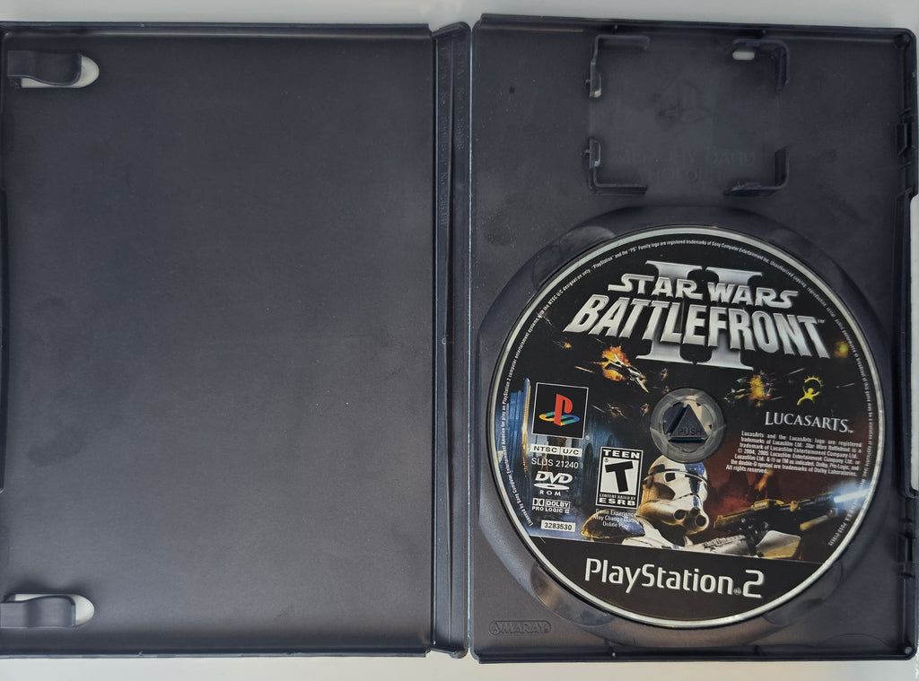 Star Wars Battlefront II PS2 Box + Game Complete
