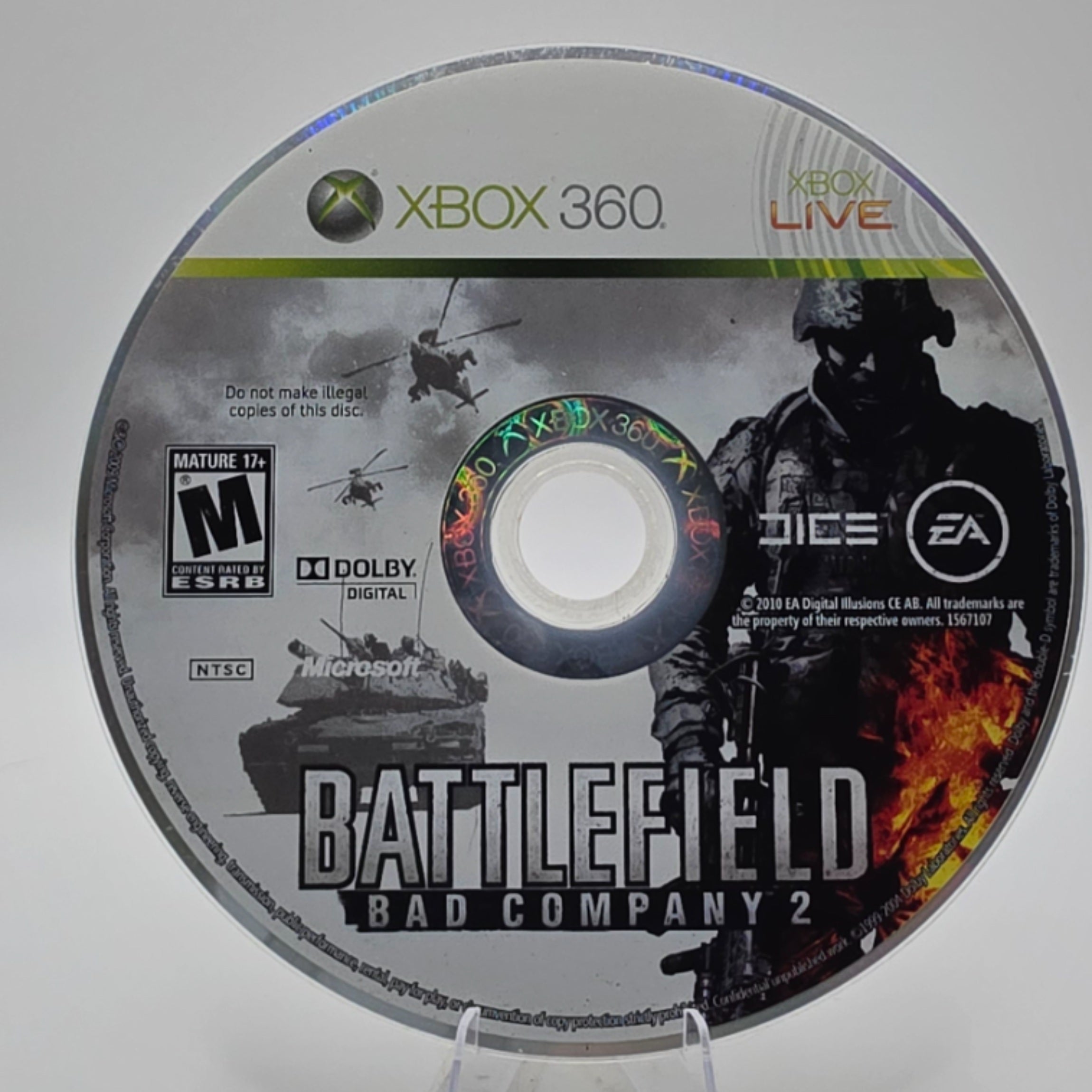 Battlefield Bad Company 2 Xbox 360 Disc Only