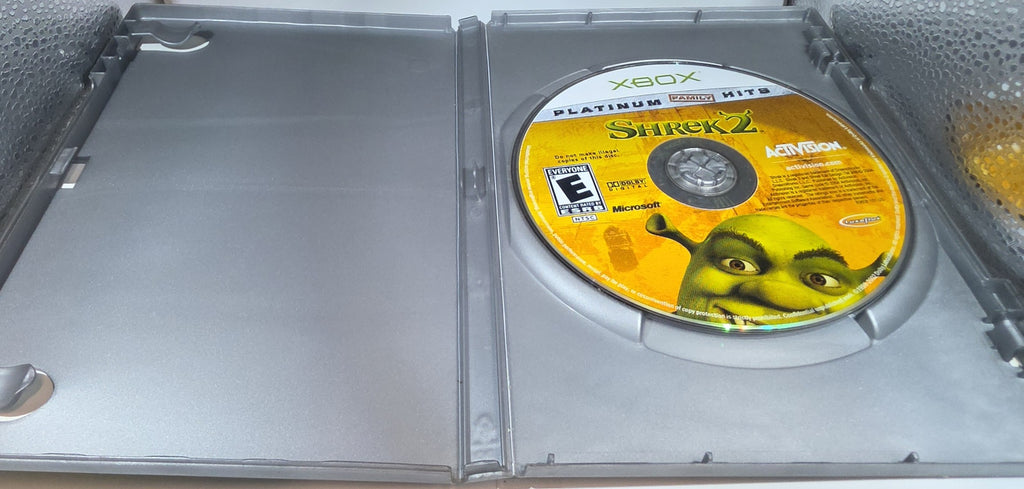 Shrek 2 Xbox Platinum Hits Box + Game