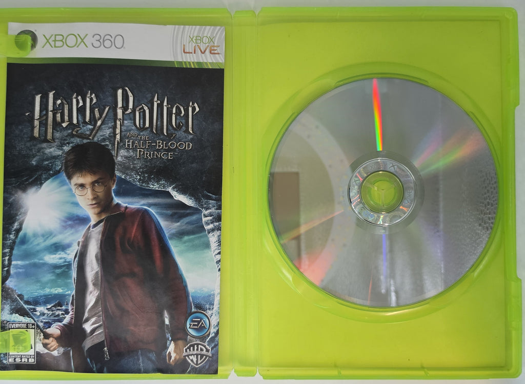 Harry Potter and the Half-Blood Prince Xbox 360 CIB Complete Case Manual