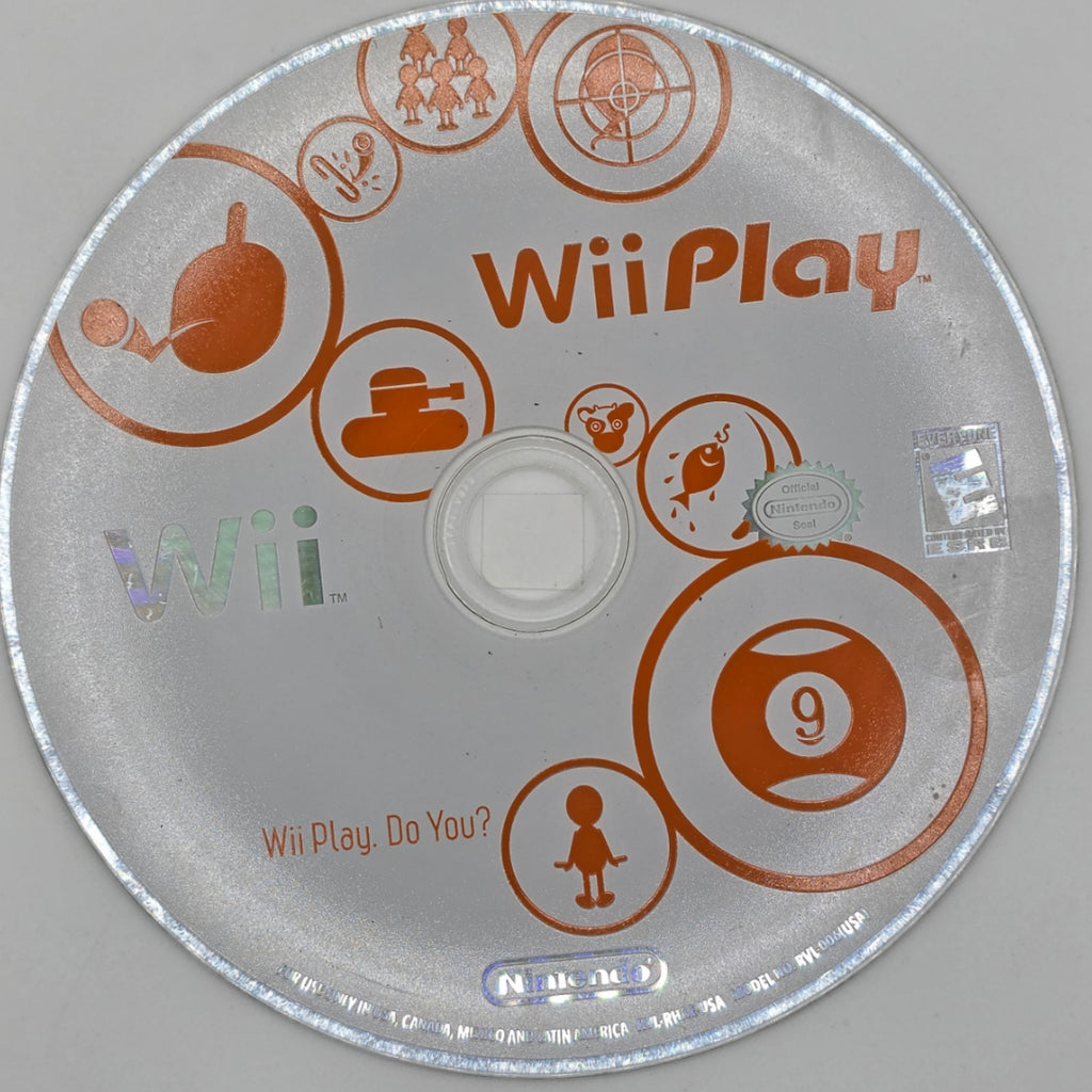 Wii Play Wii Disc Only Game Disc