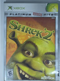 Shrek 2 Xbox Platinum Hits Box + Game