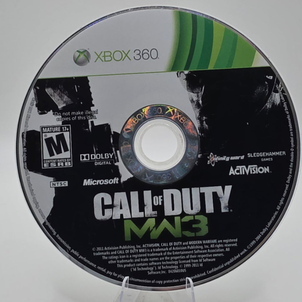 Call of Duty MW3 Xbox 360 Disc Only