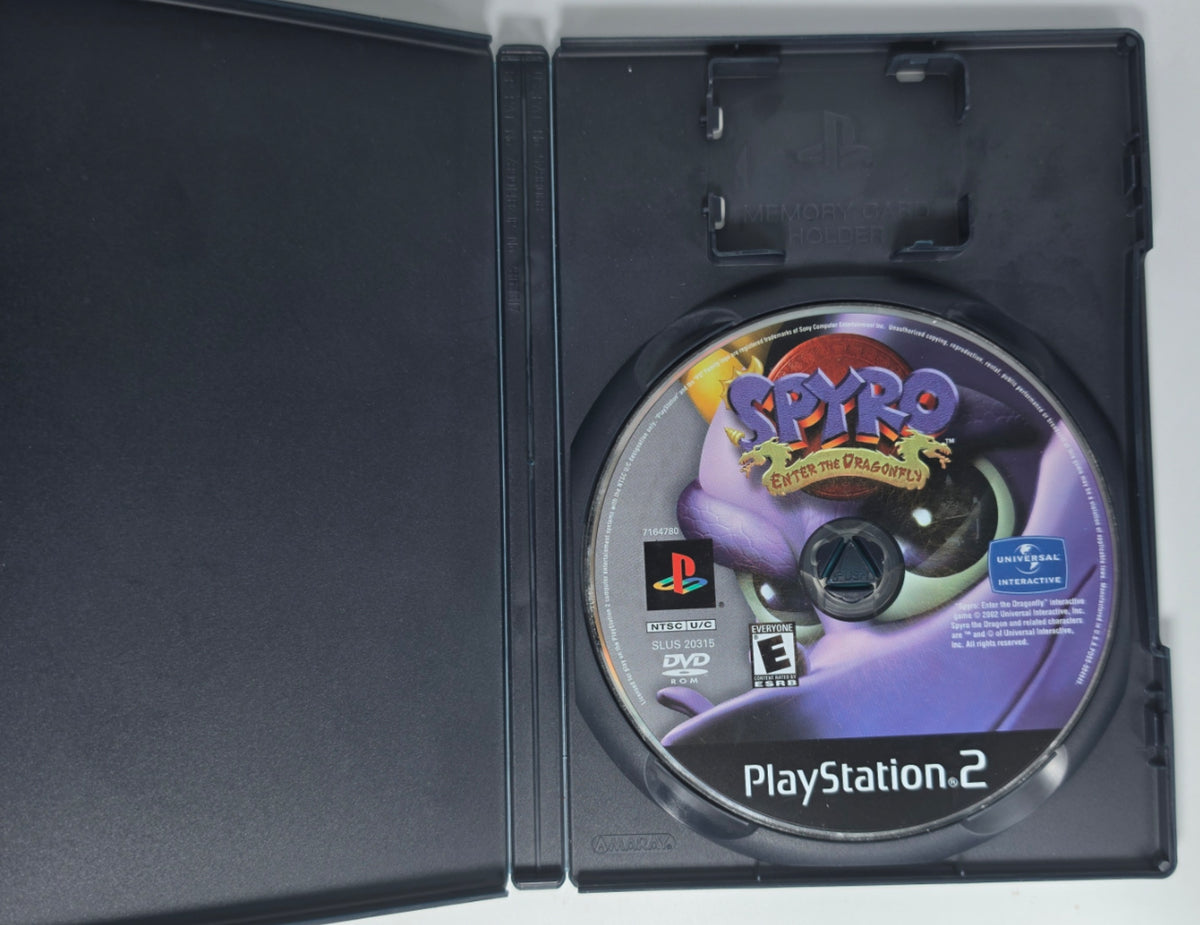 Spyro Enter the Dragonfly PS2 Case and Disc Tested Working