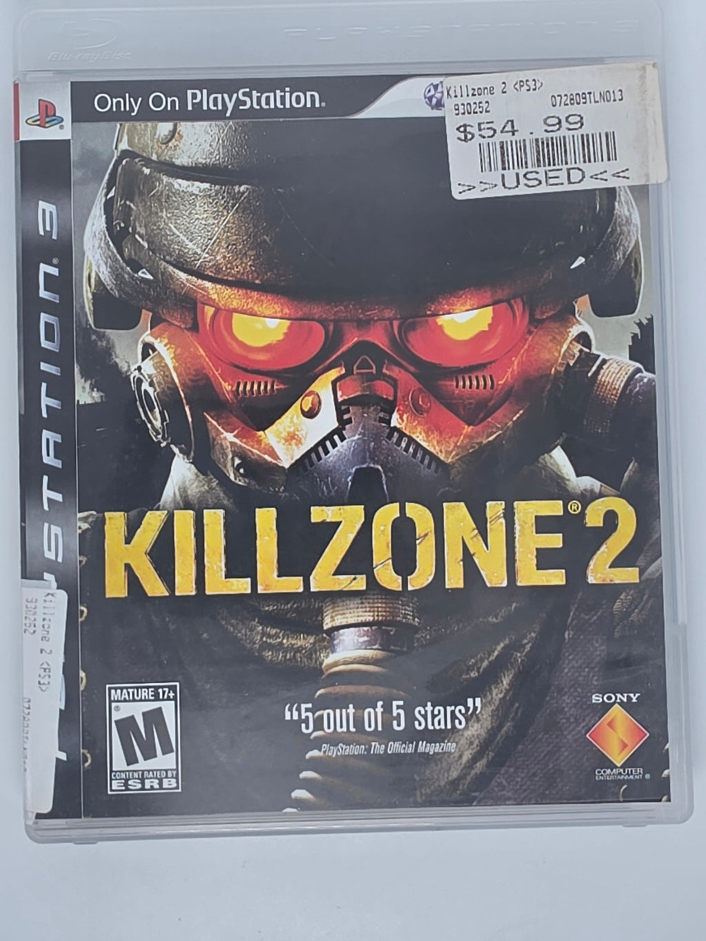 Killzone 2 PlayStation 3 CIB Tested Working