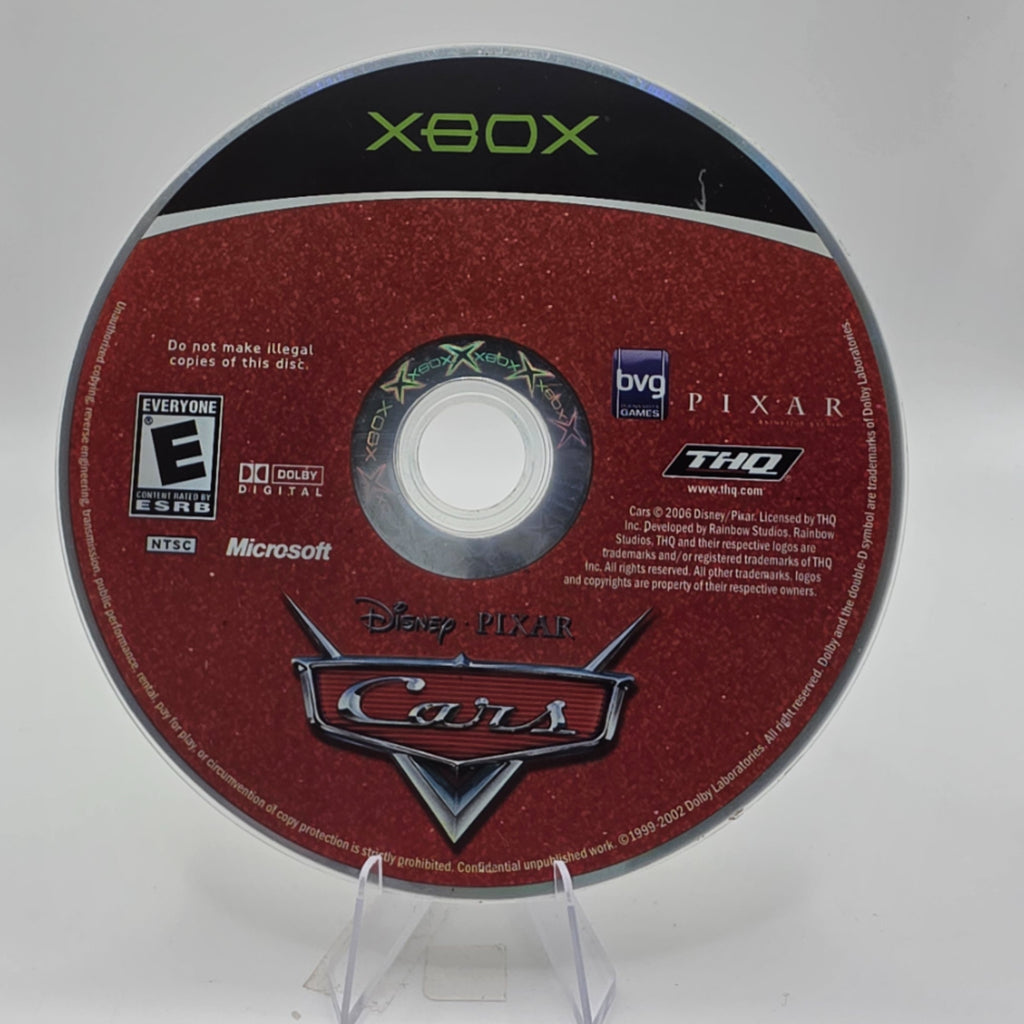 Cars Xbox Disc Only Racing Game Disney Pixar THQ