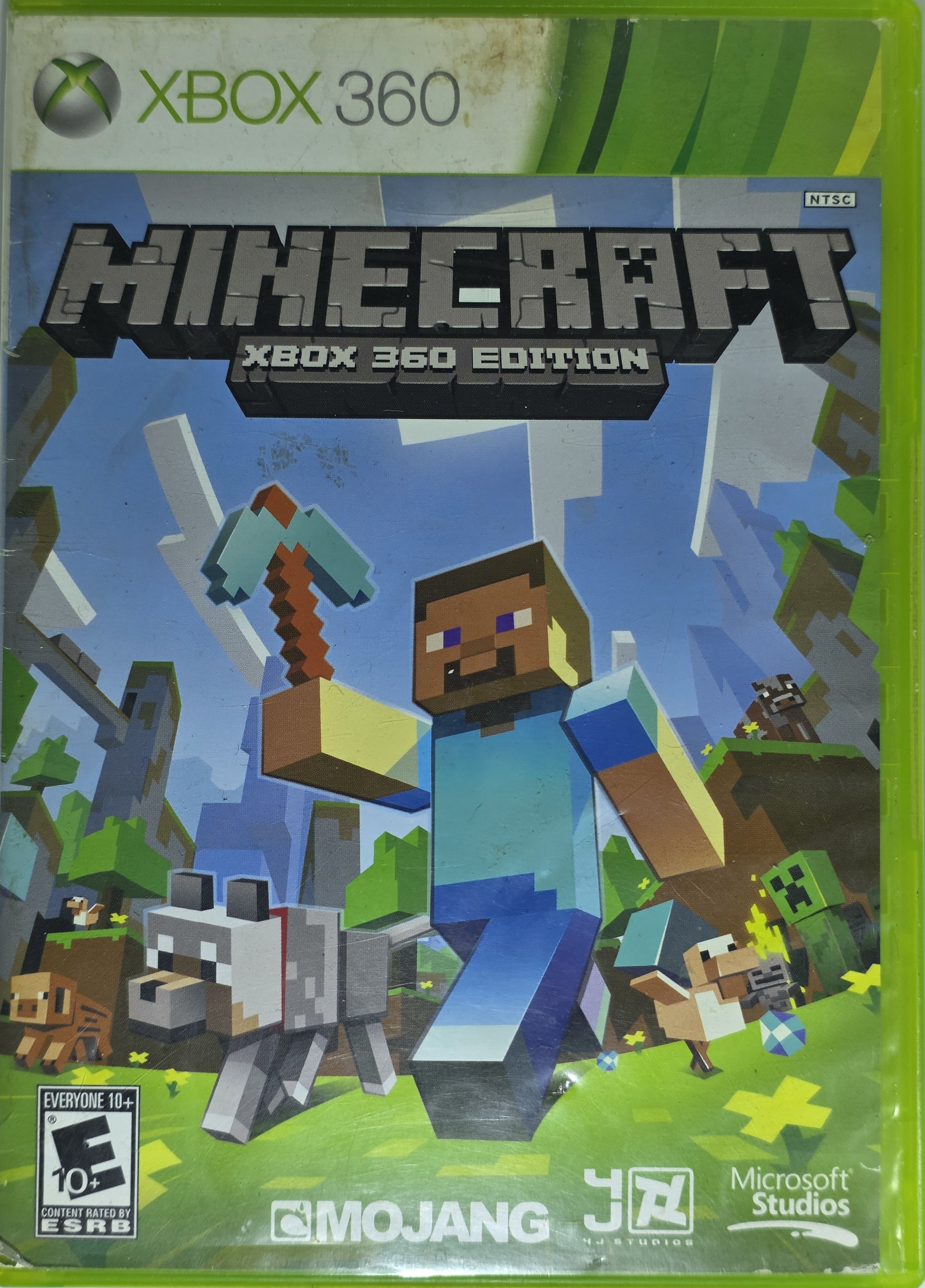 Minecraft Xbox 360 Box + Game