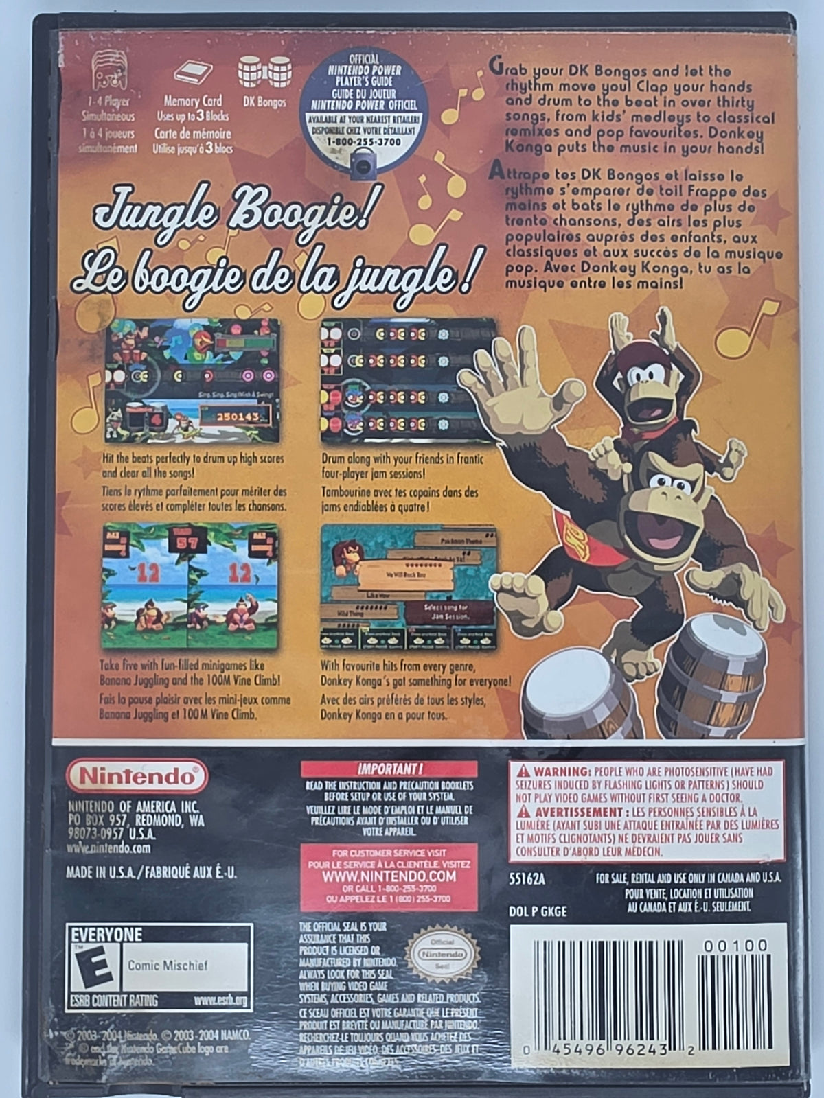 Donkey Konga GameCube CIB