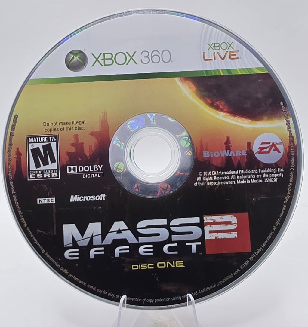 Mass Effect 2 Xbox 360 Disc Only Tested Working