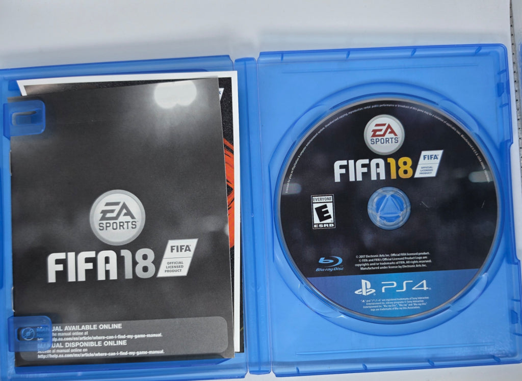 FIFA 18 PlayStation 4 CIB Tested Working