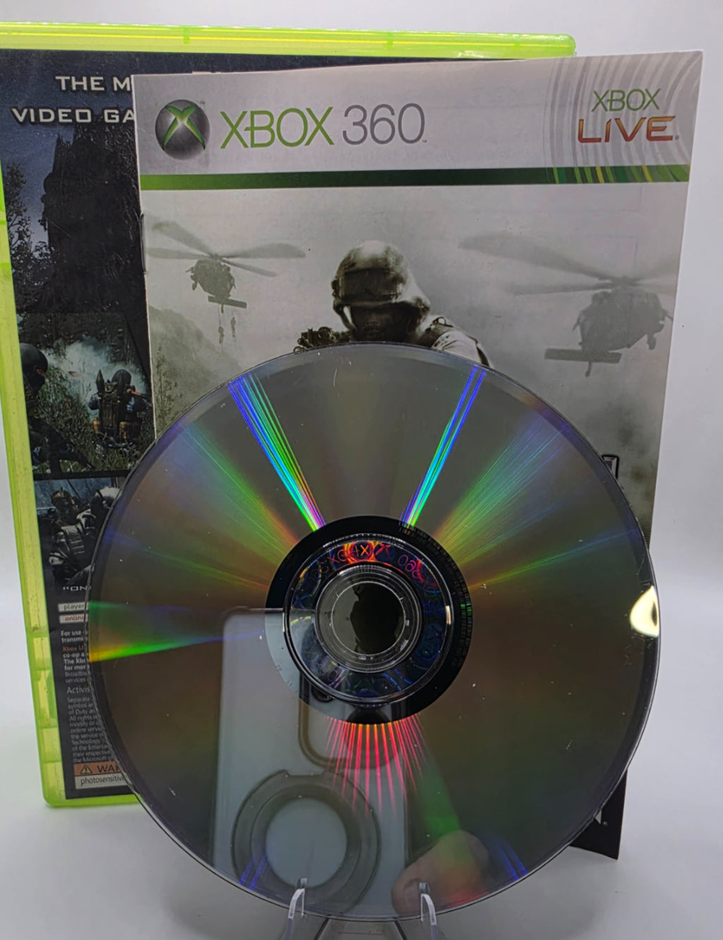 Call of Duty 4 Modern Warfare Xbox 360 CIB Complete Case Manual Disc