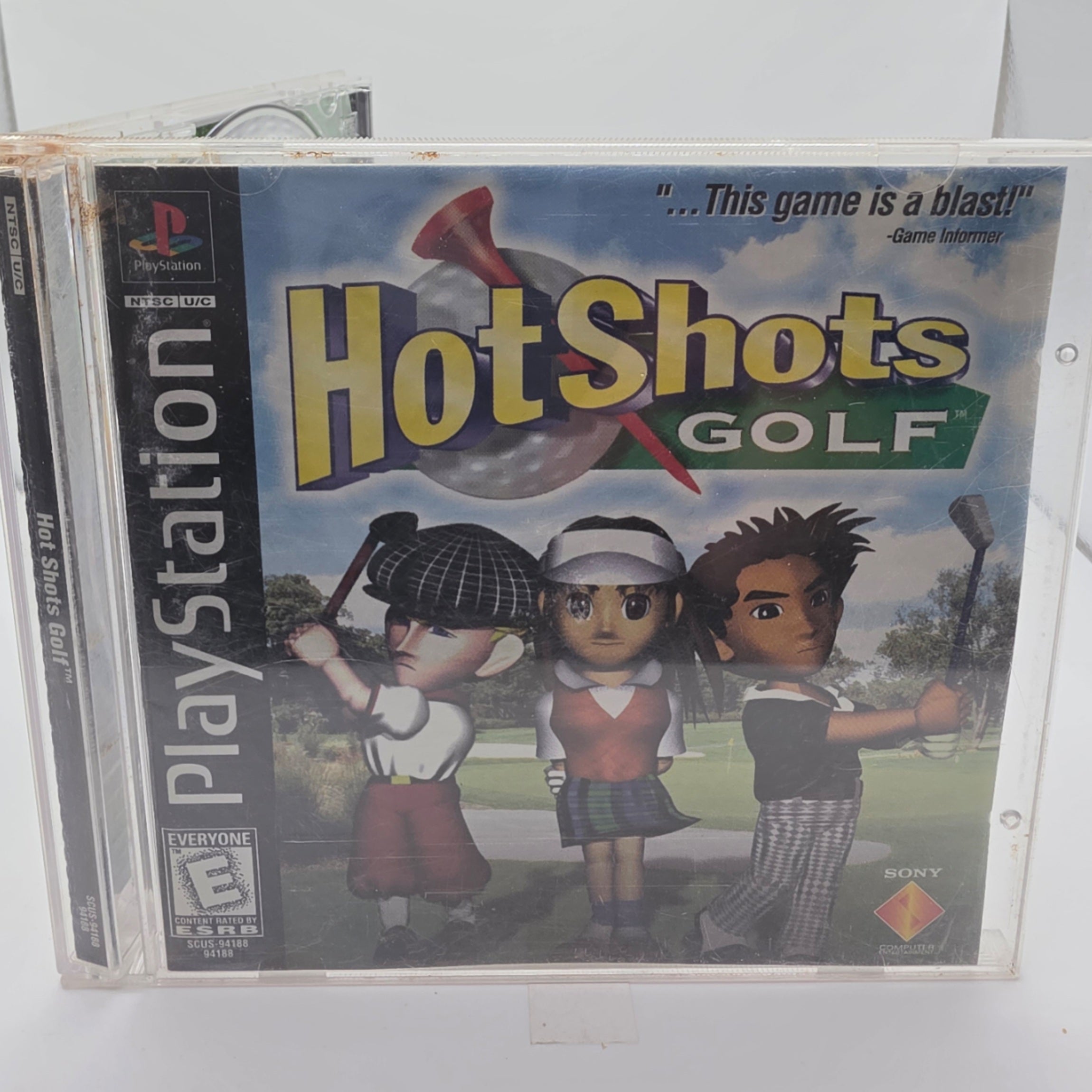 Hot Shots Golf PlayStation CIB Complete In Box PS1 Golf Game