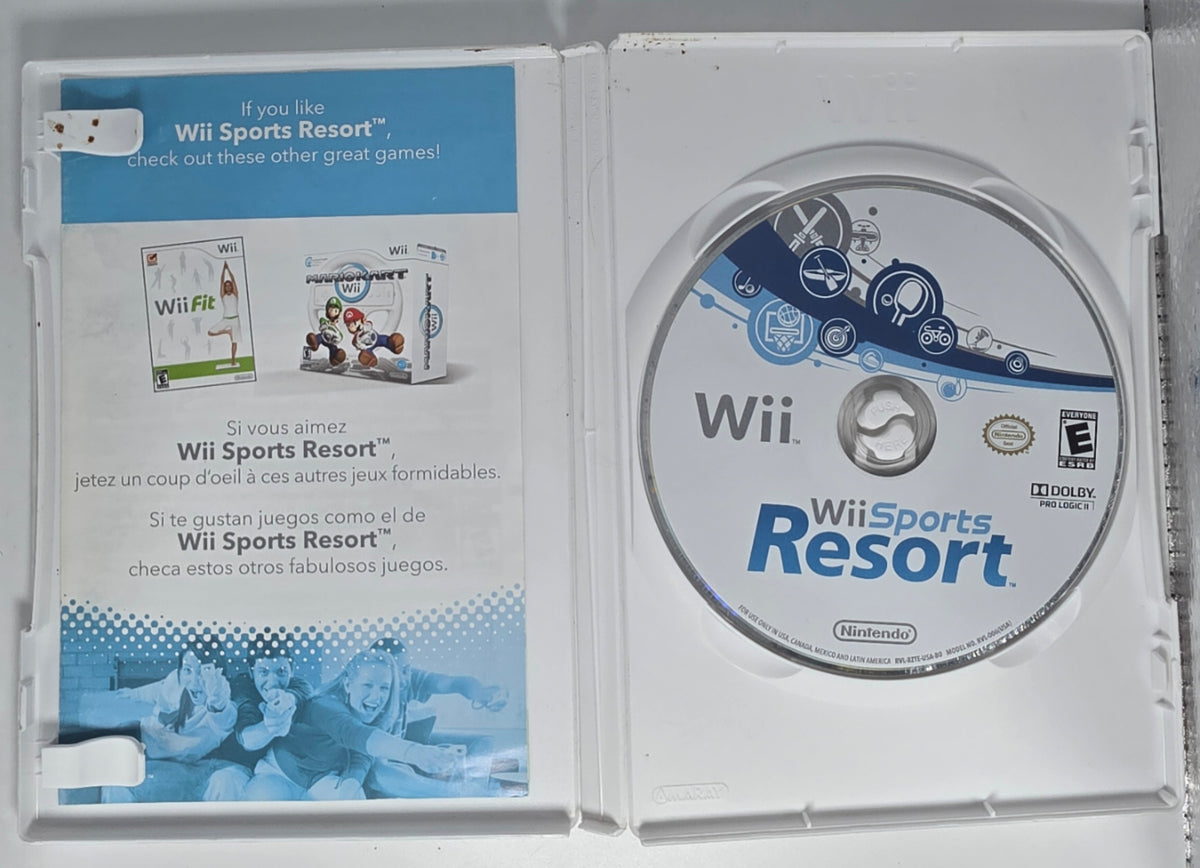 Wii Sports Resort Nintendo Wii Case and Disc Tested Working