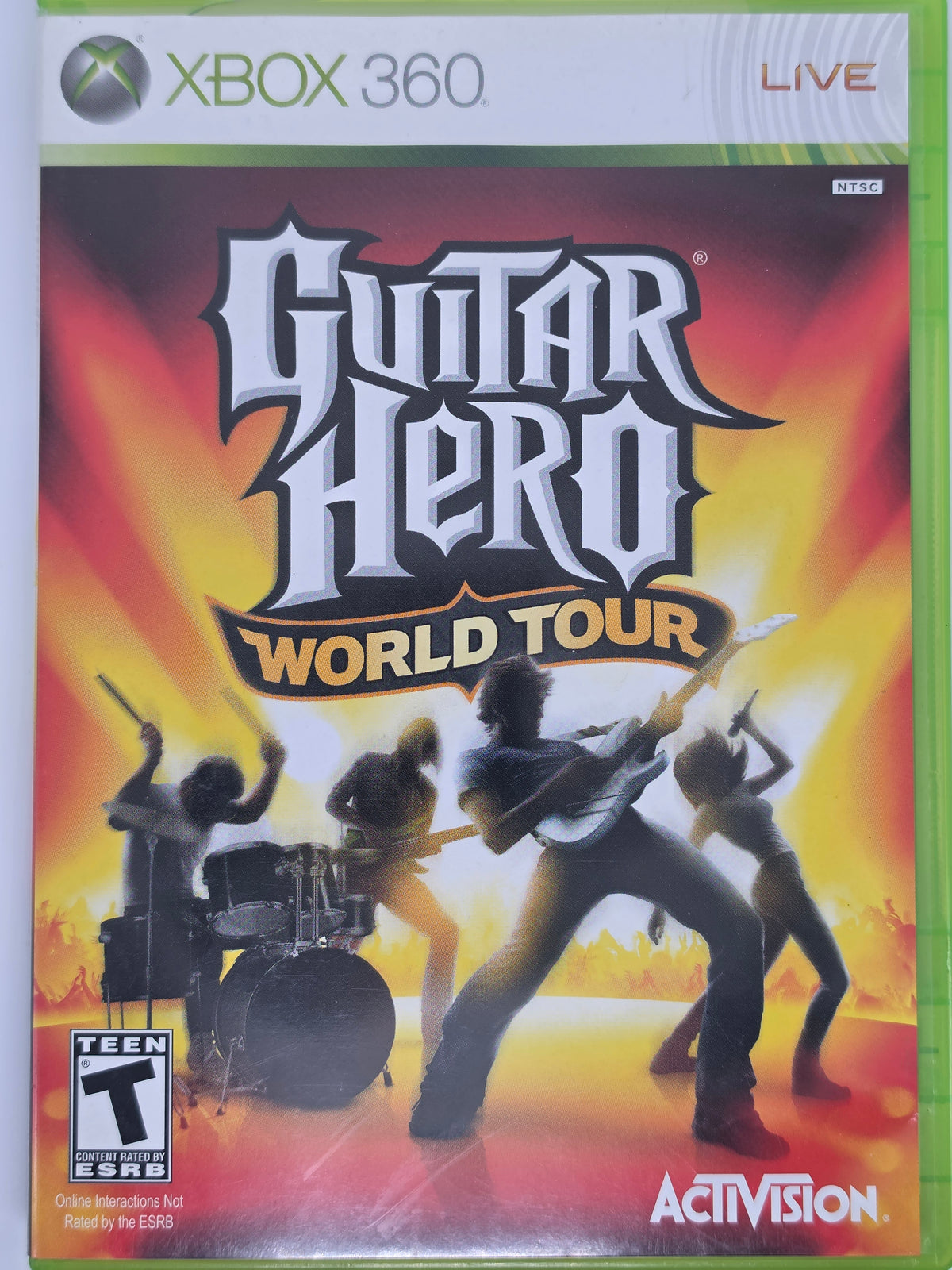Guitar Hero World Tour Xbox 360 CIB Tested Working