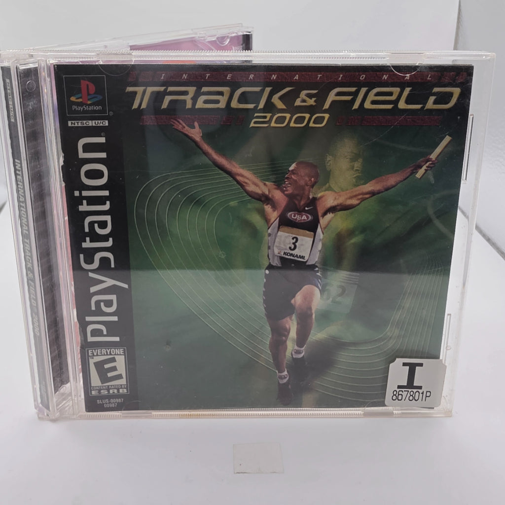 International Track & Field 2000 PlayStation CIB Sports Game