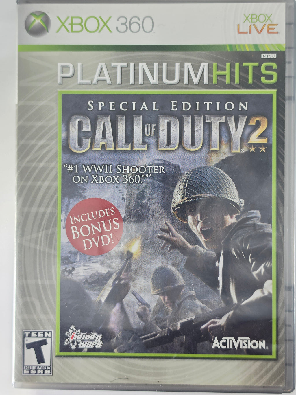 Call of Duty 2 Special Edition Xbox 360 CIB Platinum Hits