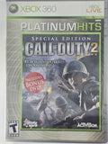 Call of Duty 2 Special Edition Xbox 360 CIB Platinum Hits