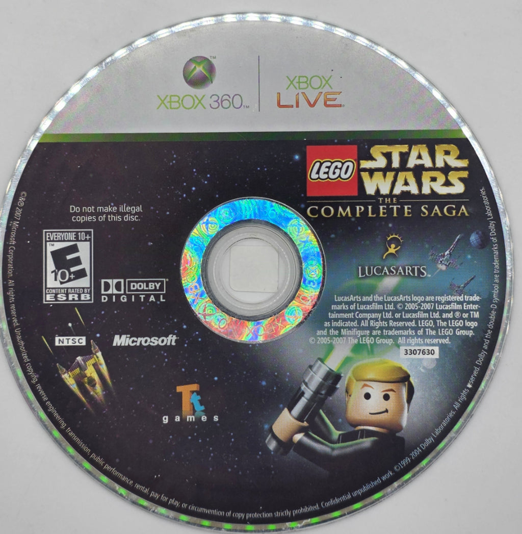 LEGO Star Wars The Complete Saga Xbox 360 Disc Only