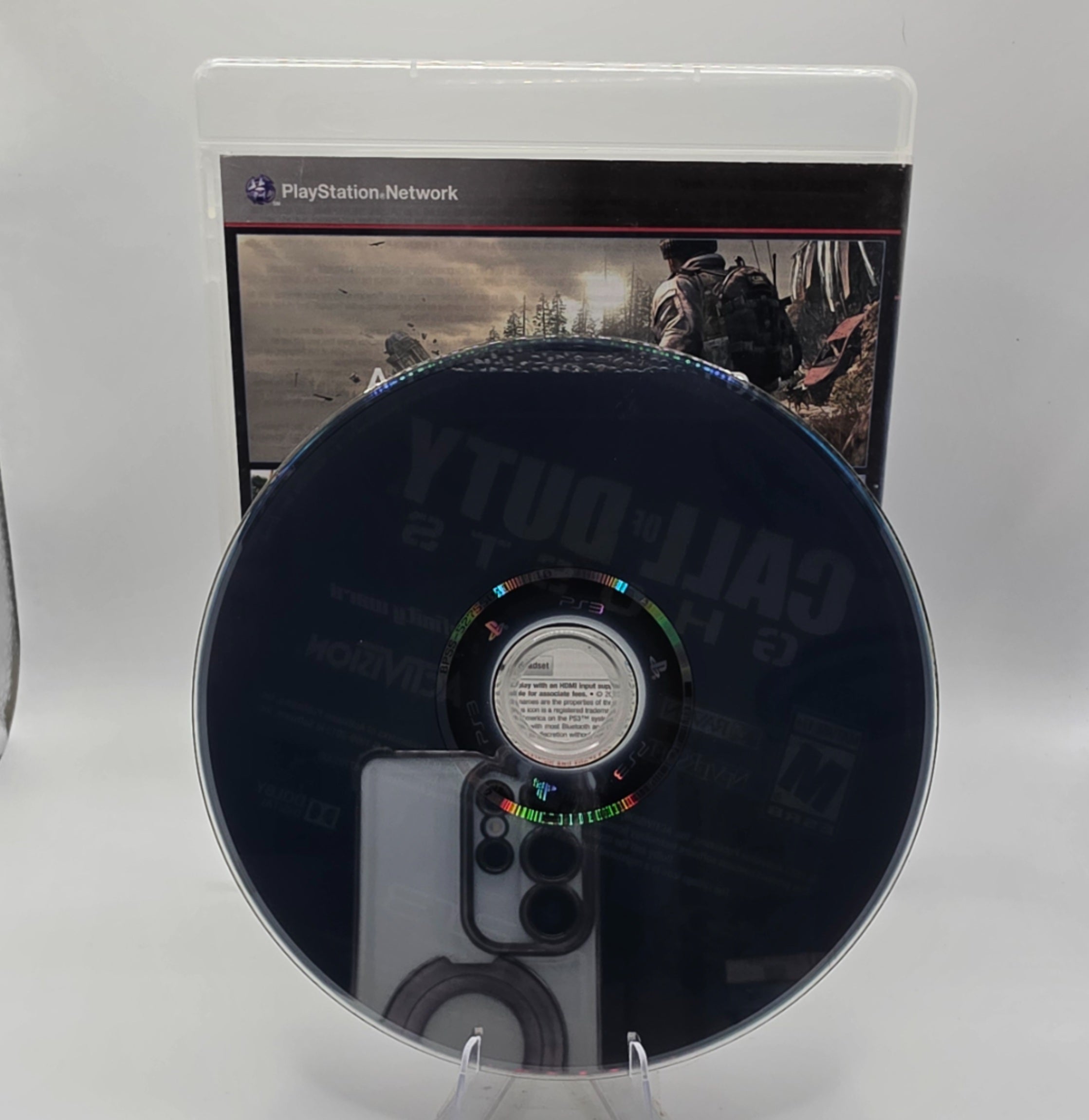 Call of Duty Ghosts PlayStation 3 Case and Disc
