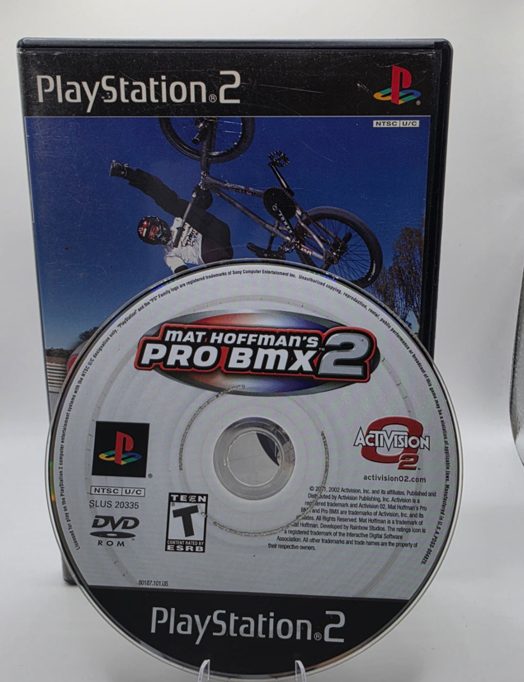 Mat Hoffman's Pro BMX 2 PS2 Case and Disc
