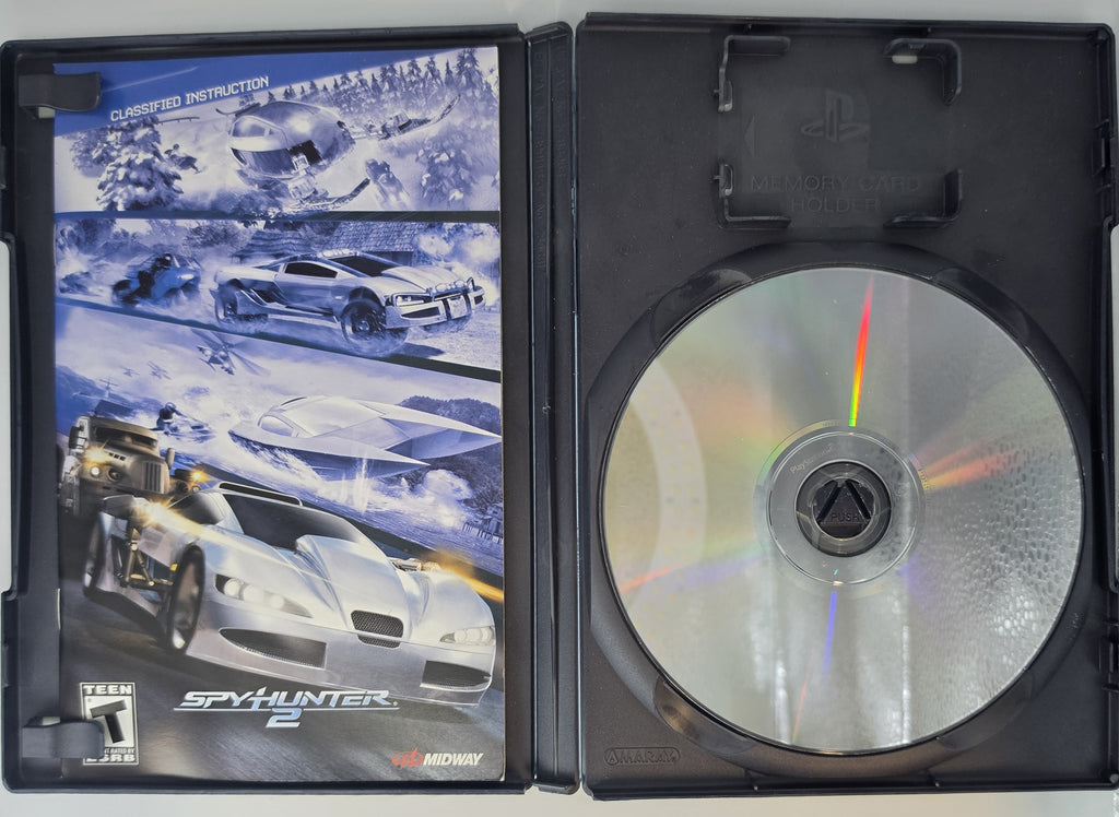 SpyHunter 2 PS2 CIB Midway Action Racing Game Complete In Box