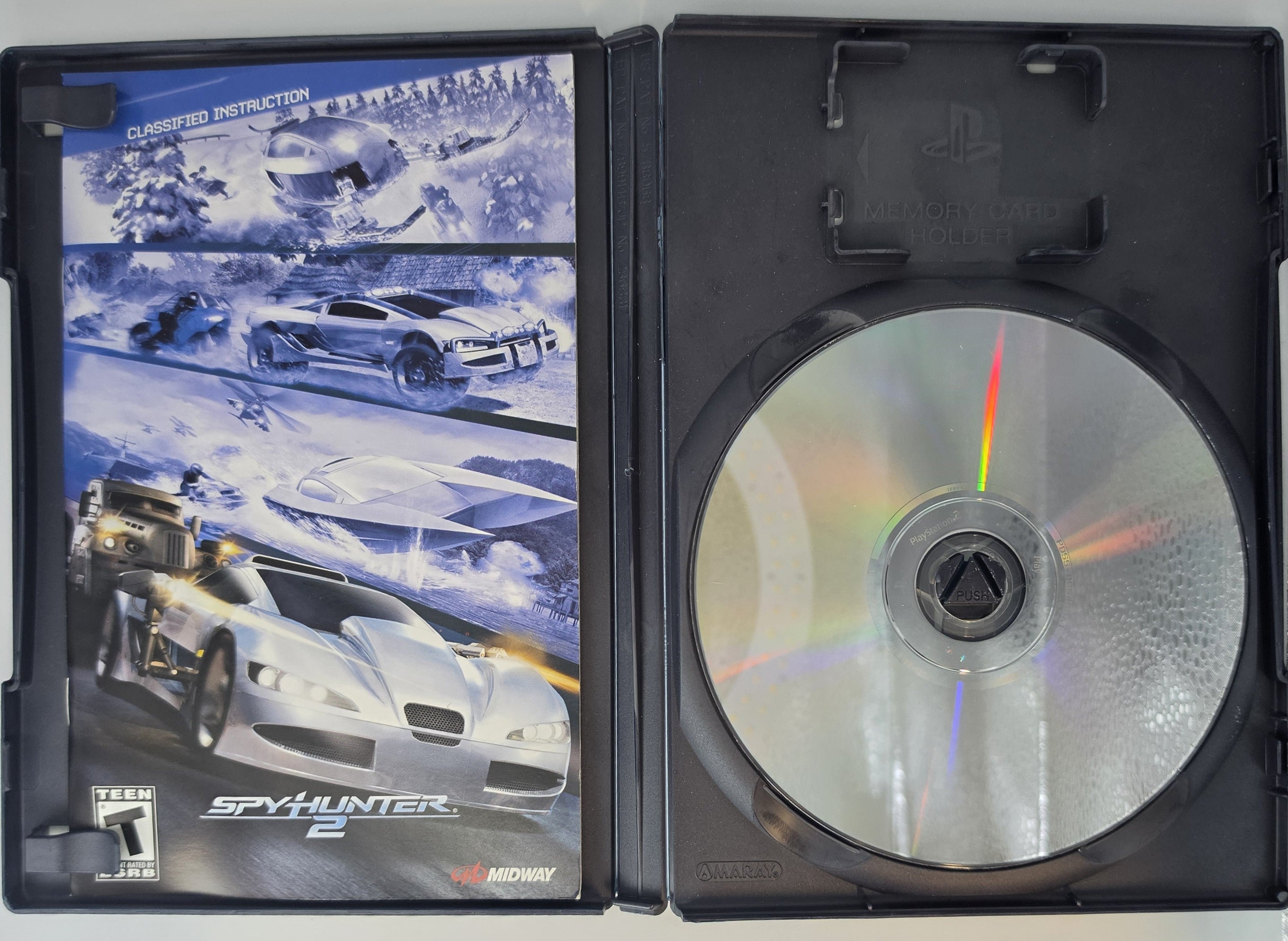 SpyHunter 2 PS2 CIB Midway Action Racing Game Complete In Box