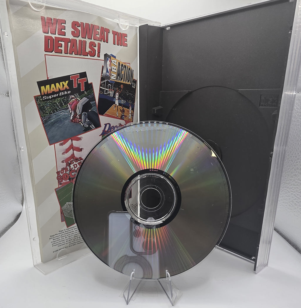 Sega Saturn Console AV/Power Supply World Series Baseball II