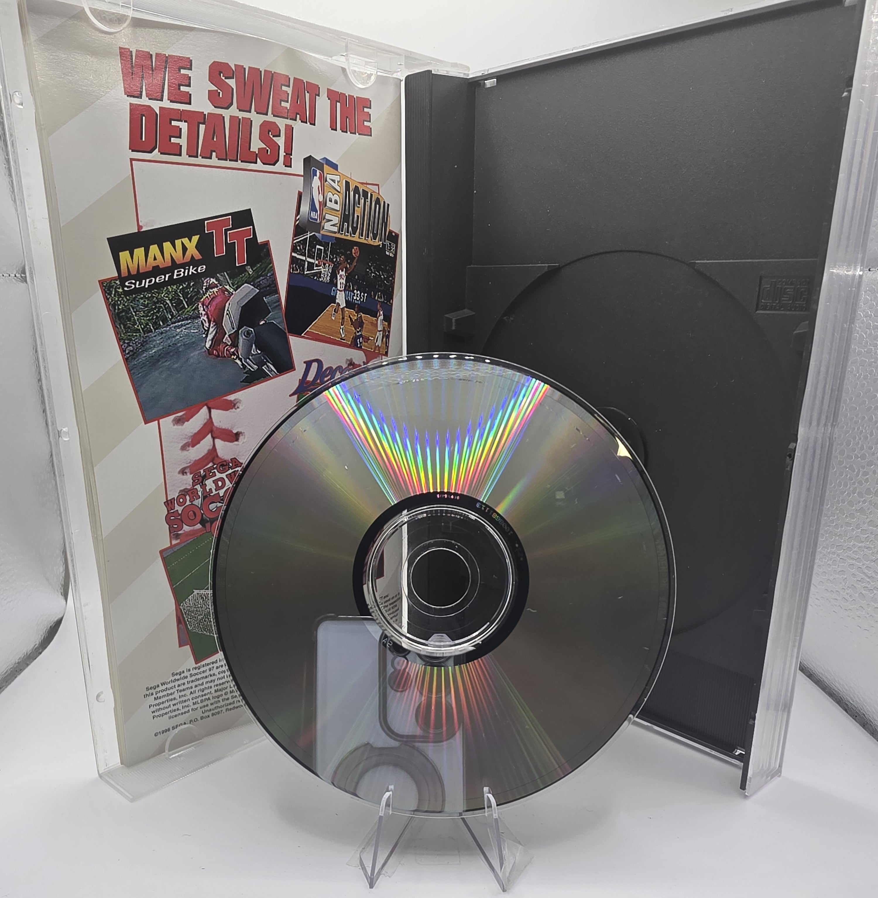 Sega Saturn Console AV/Power Supply World Series Baseball II