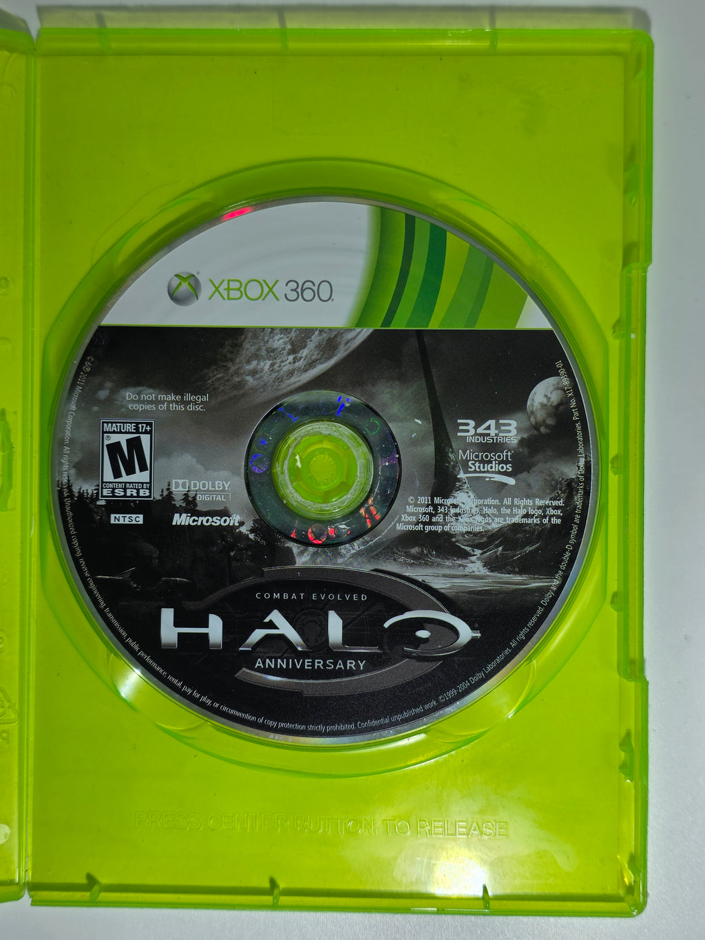 Halo Combat Evolved Anniversary Xbox 360 CIB Complete In Box
