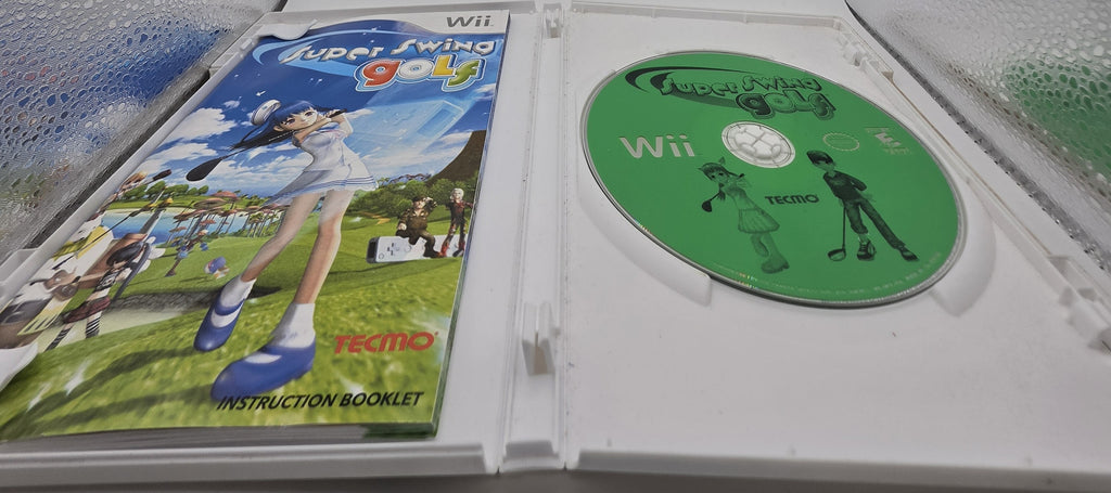 Super Swing Golf Wii CIB Complete Case Manual Disc