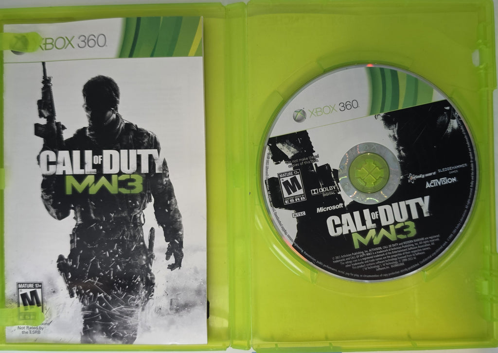 Call of Duty MW3 Xbox 360 CIB Complete Case Manual Disc