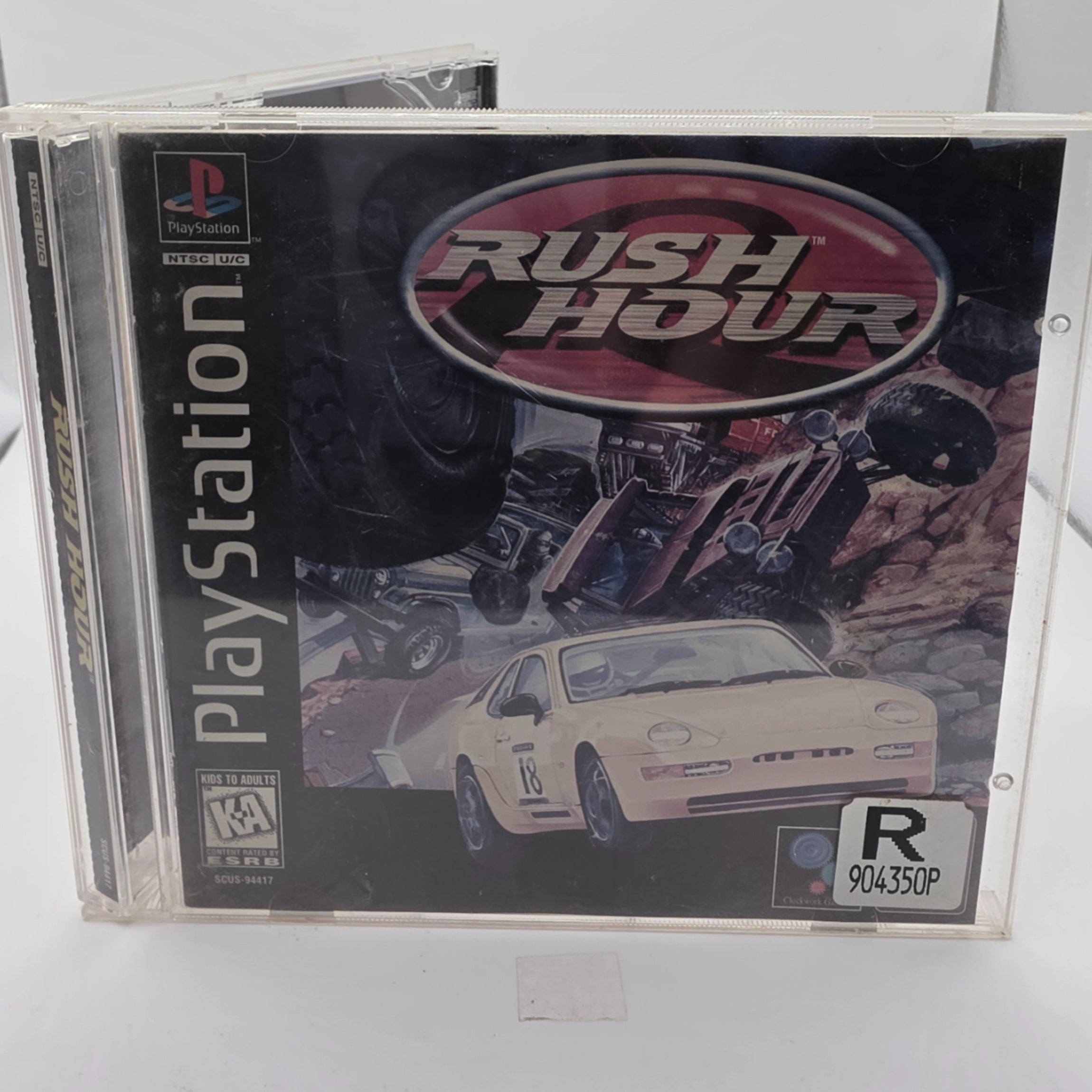 Rush Hour PlayStation CIB Racing Game Complete In Box