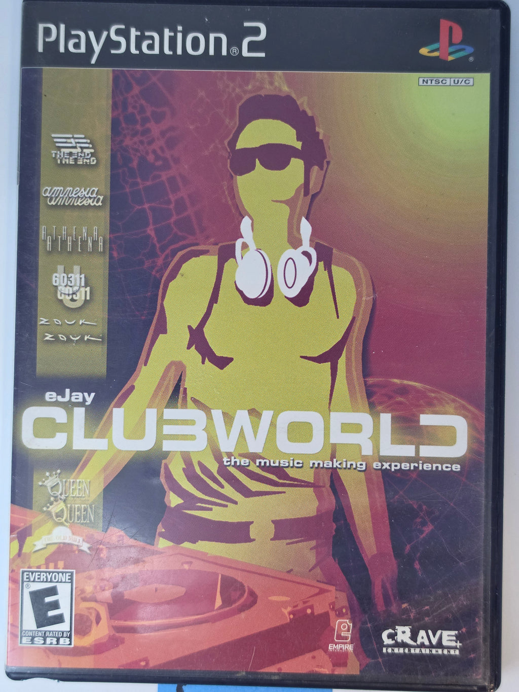 eJay Clubworld PS2 Box + Game Music Making Experience