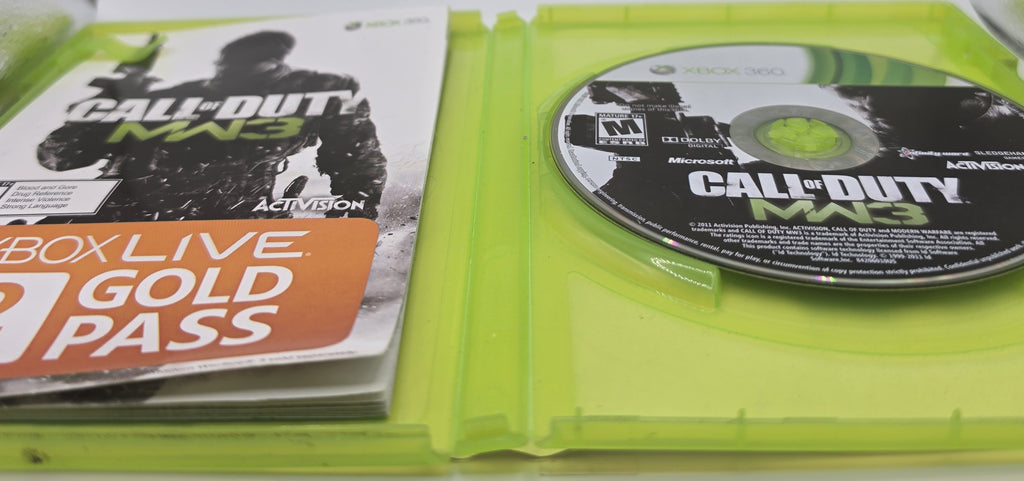 Call of Duty MW3 Xbox 360 CIB Complete Case Manual Disc