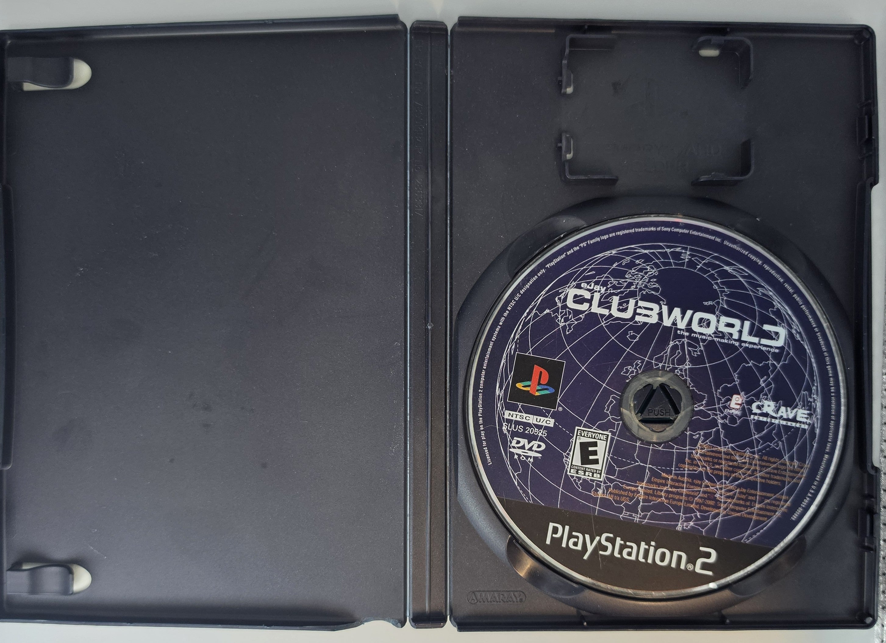 eJay Clubworld PS2 Box + Game Music Making Experience